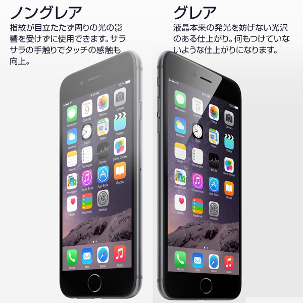 iPhone6PLUS　液晶保護フィルム　光沢|非光沢