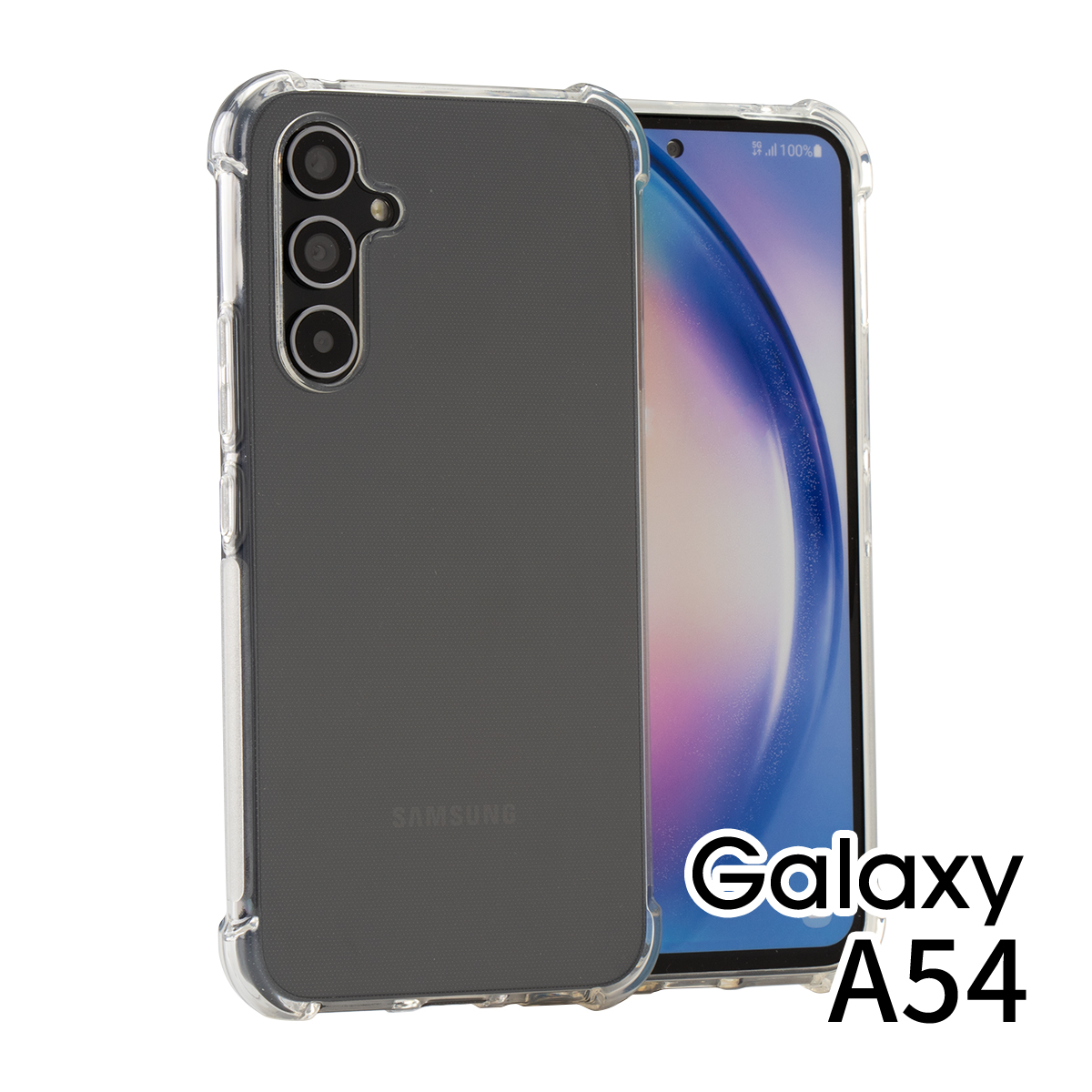 Galaxy A54 SC-53D SCG21 耐衝撃TPUクリアケース
